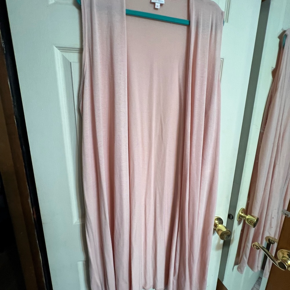 LuLaRoe Pink Sleeveless Joy Size XL